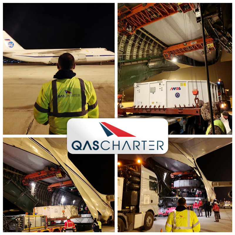 QAS Charter Carried the Mirror of Europe's Largest Telescope on an AN-124 Aircraft