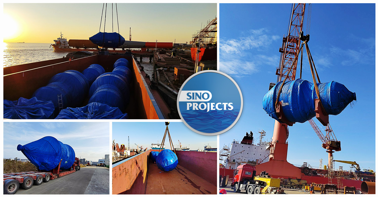 Sino Projects Loading Breakbulk Cargo ex-China