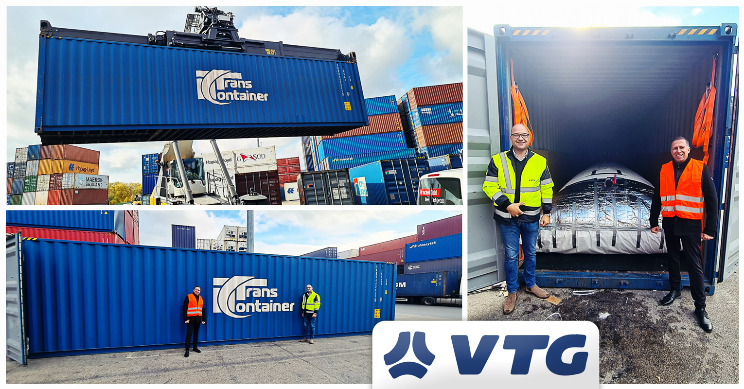 VTG AG and TransContainer Europe Cooperated on a Flexitank Test Container from Duisburg to Vostochni (Russia) for Final Destinations China, Japan or Korea