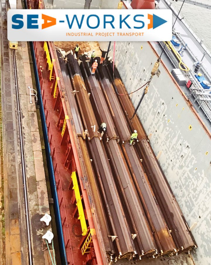 SeaWorks Arranged a Shipment of 27m Long Special Sheetpiles to the Port of Giaoia Tauro, Italy for a New Quay