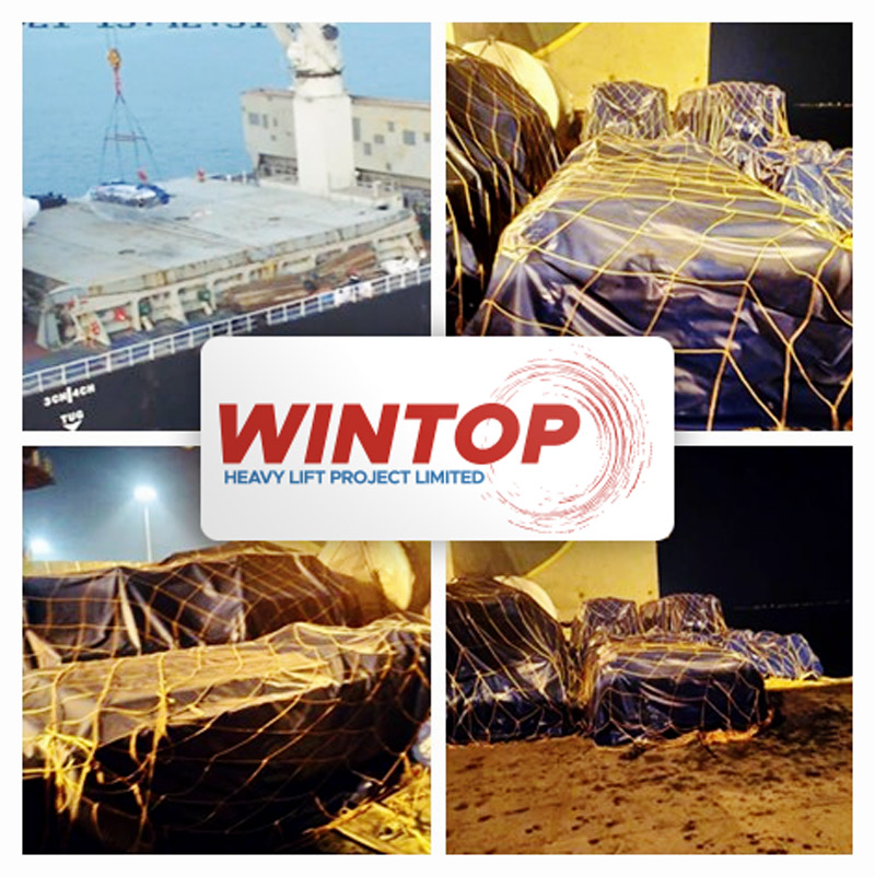 Wintop Heavy Lift Shipped Breakbulk Cargo ex Lianyungang to Manzanillo, Mexico