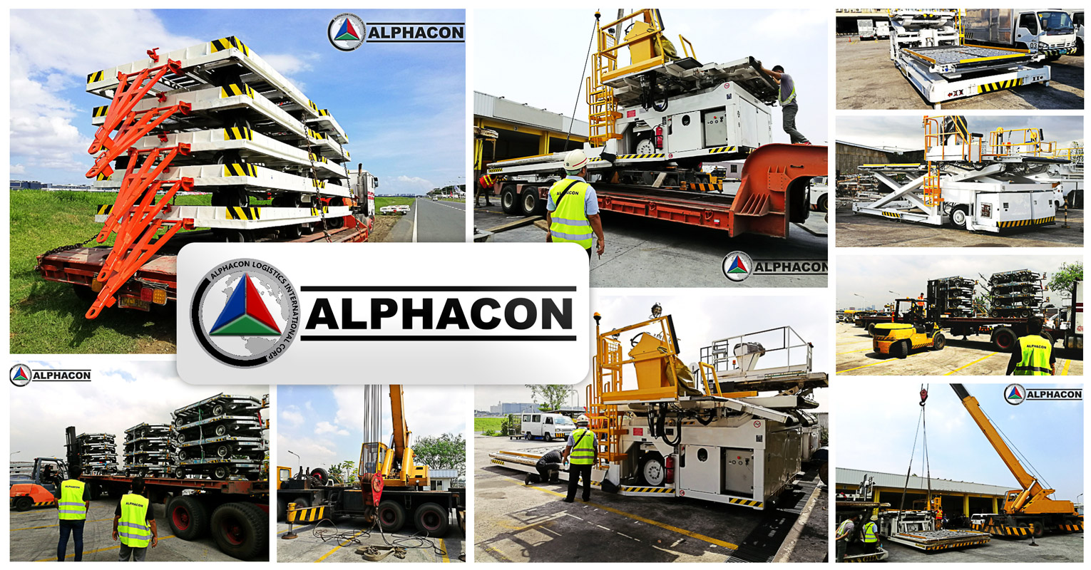 Alphacon Logistics Handled the Transport of Airport Equipment