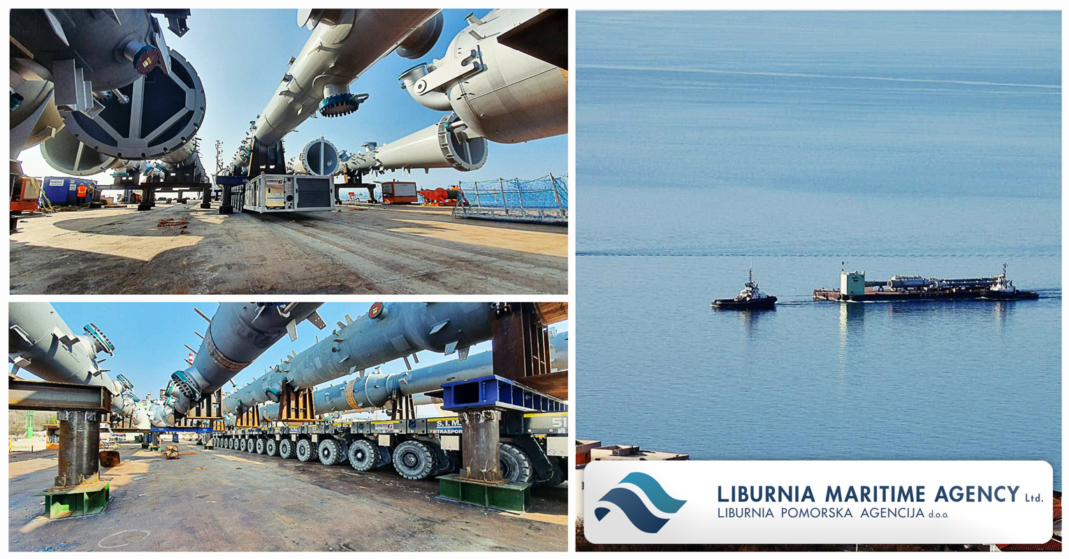 Liburnia is Coordinating the Delivery of the Components for the New Delayed Coke Furnace at Rijeka Refinery