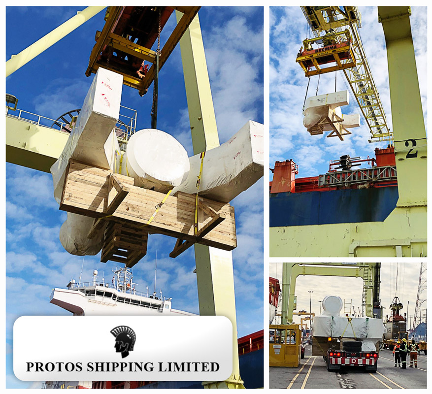 Protos Shipping Handled an Ex-Works Project from Montreal, Canada to Donges, France