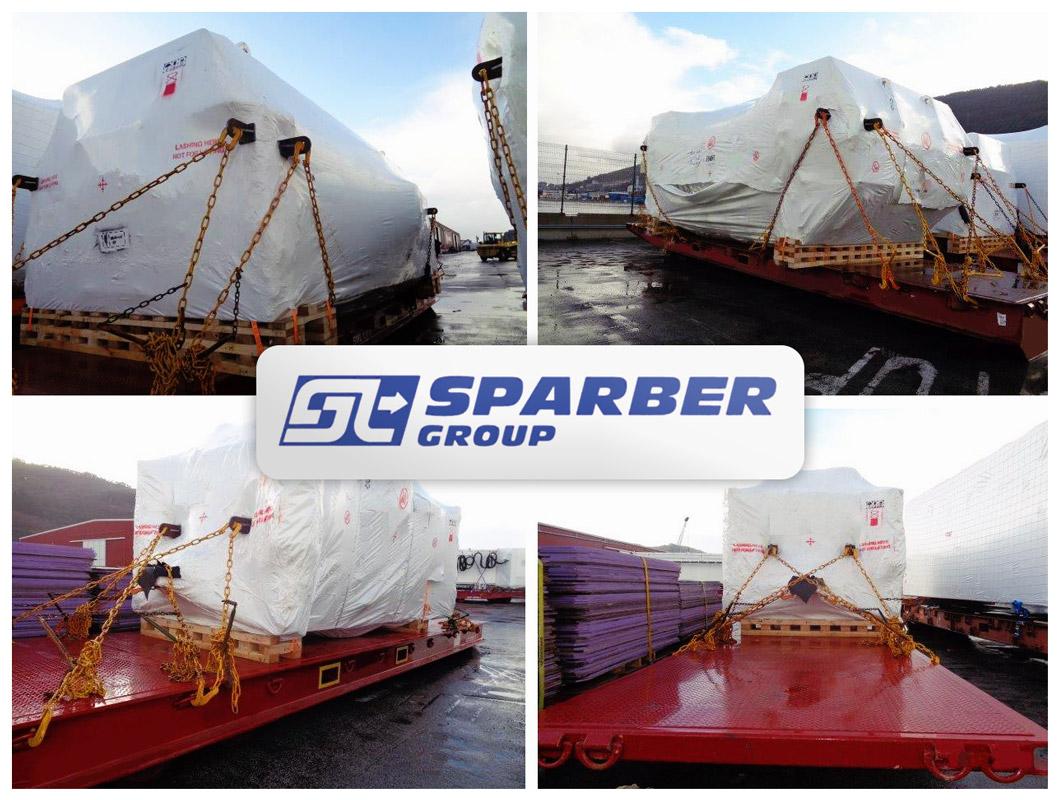 Sparber Group Carries-out an Oversized RO-RO Transport on MAFIS