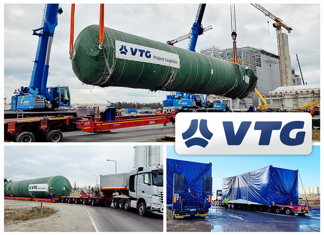 VTG Project Logistics Started a Mega-project for an Air Seperation Plant in Schwarzheide, Germany