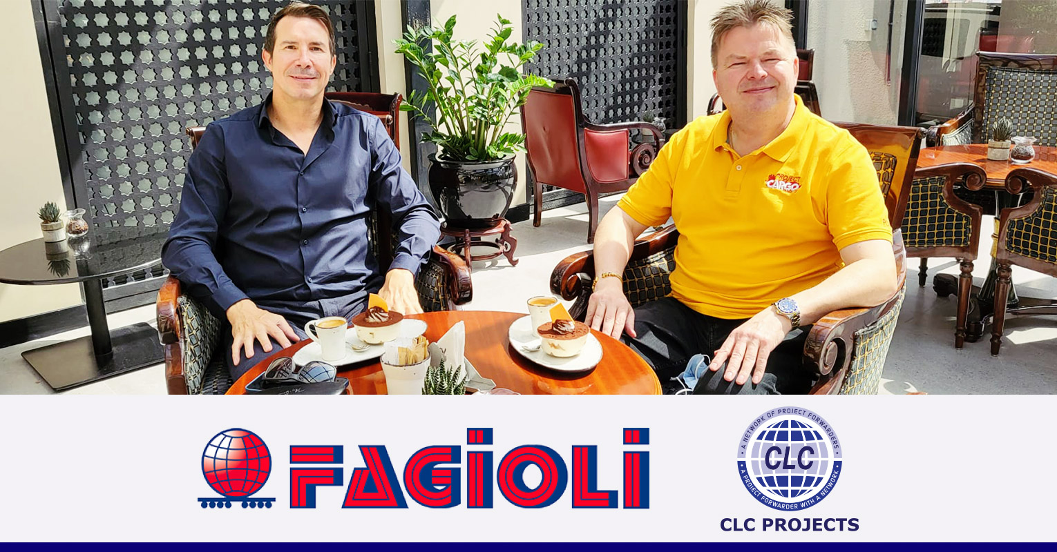 CLC Projects Chairman met with Andy Hall, General Manager at Fagioli in Abu Dhabi, U.A.E.