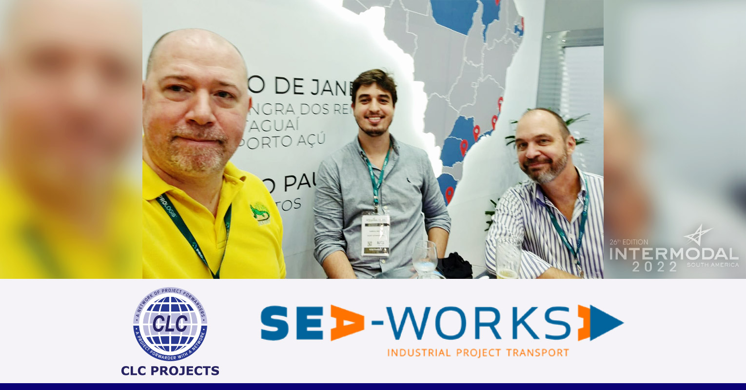 CLC Projects meeting with service provider SeaWorks in São Paulo at Intermodal South America