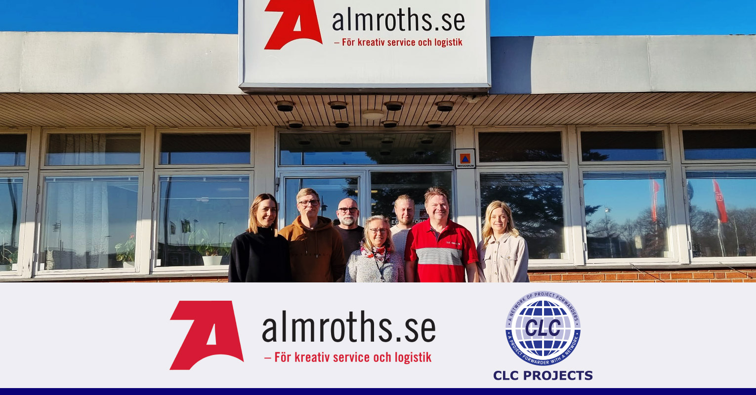 CLC Projects Chairman and member Almroths Express AB team in Norrkóping, Sweden