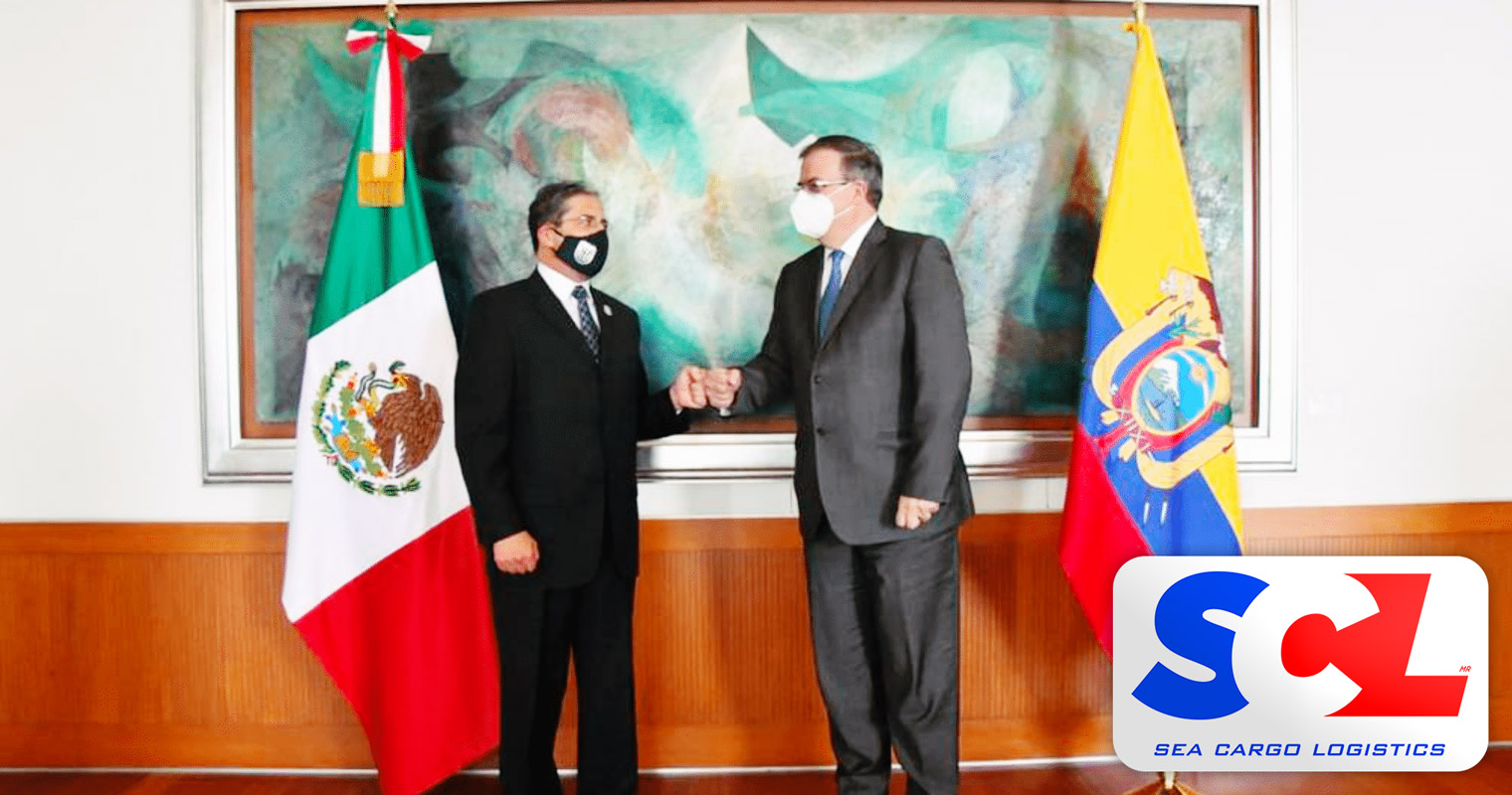 Sea Cargo Logistics Shared the News about the New Commercial Alliance between Mexico and Ecuador
