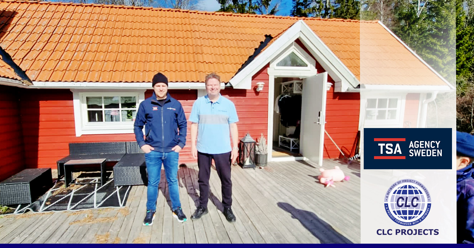 CLC Projects met with Marcus Larsson, shipbroker at TSA SHIPPING AGENCY GAVLE SWEDEN on Sunday because shipping is 24/7