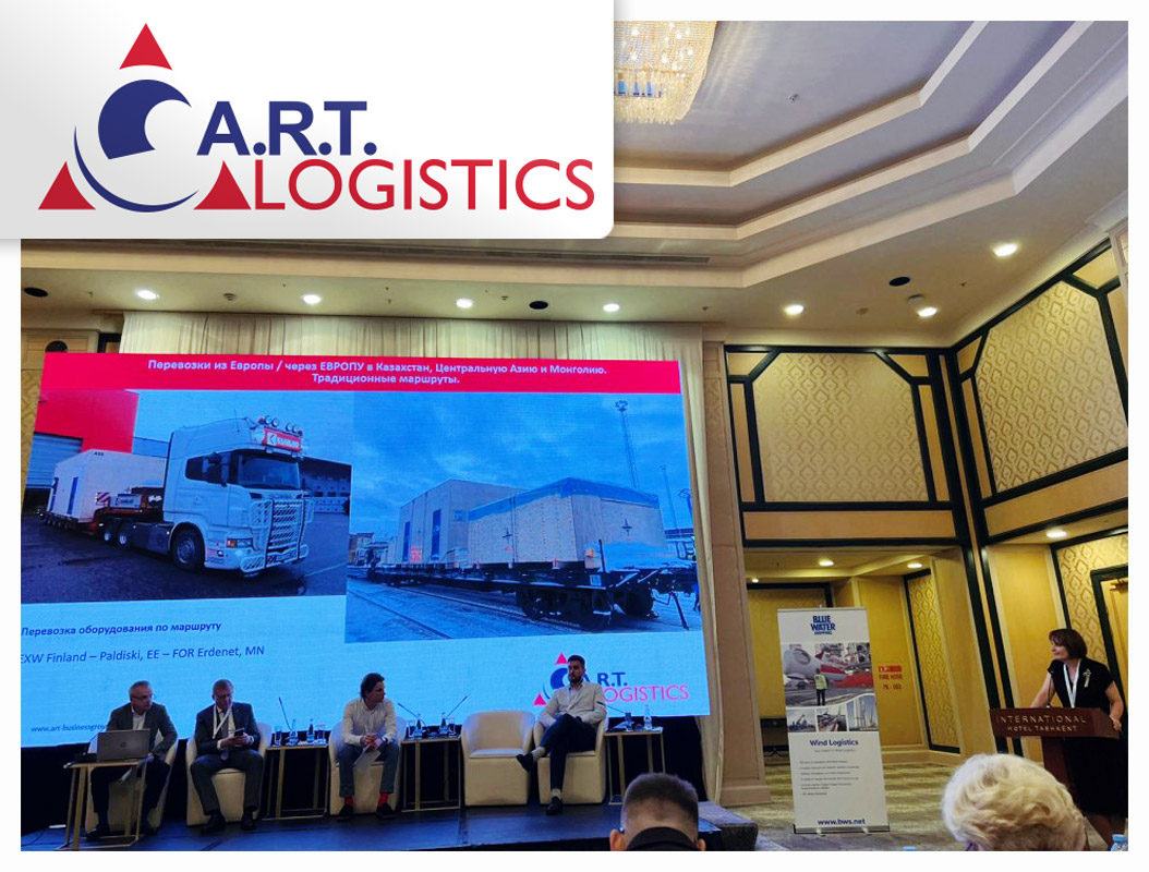 ART Logistics Spoke on the Topic of Cargo Transport Corridors To Central Asia, Kazakhstan And Mongolia at Heavy Caspian 2022