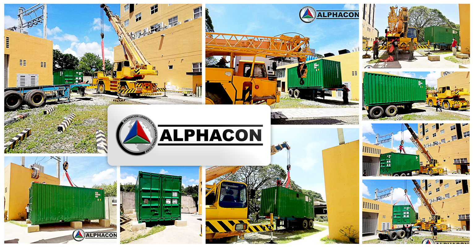 Alphacon Logistics Performed a Door-to-Door Transfer of Shipper's Own 1x20 Container from MANILA to Consignee's Site in Dumaguete City