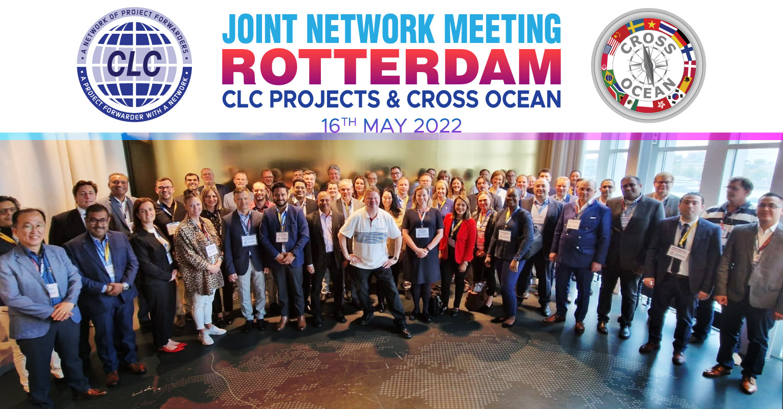 Thank you to the great group of Project Freight Forwarders and Service Providers who attended our Joint Network Meeting in Rotterdam!