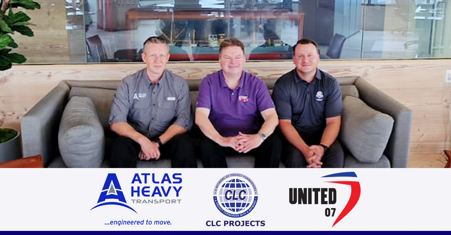 CLC Projects Chairman meeting with Atlas Heavy Transport (CLC Projects Service Provider) and United O7 Americas in Houston