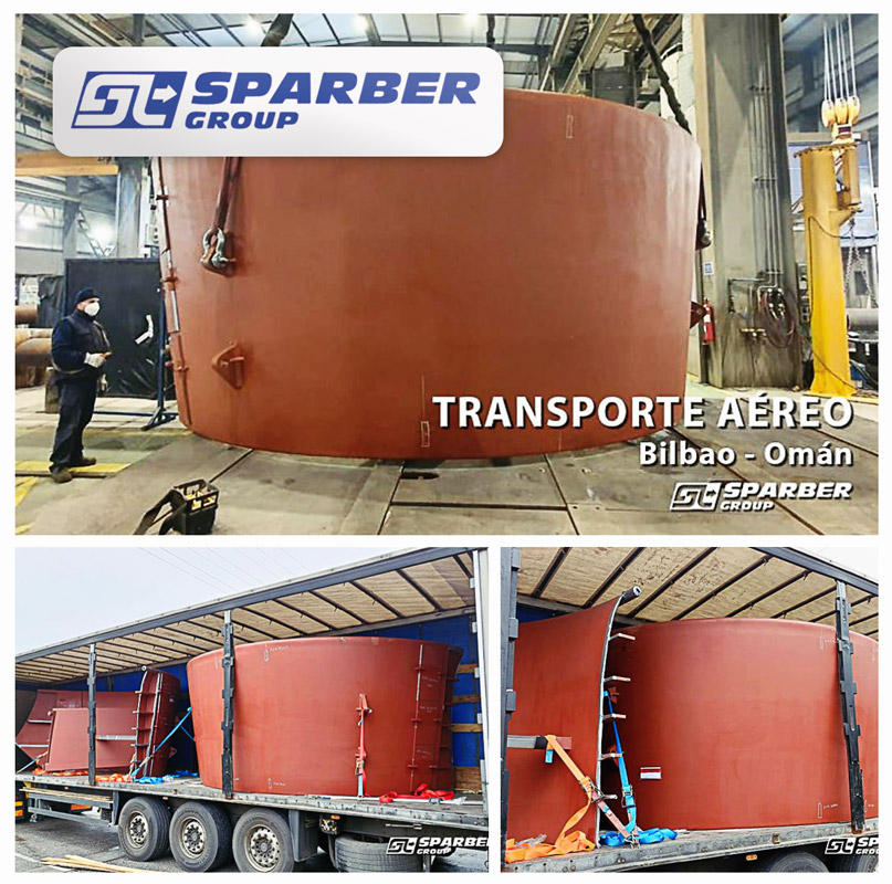 Sparber Handled an Airfreight Shipment from Bilbao to Muscat