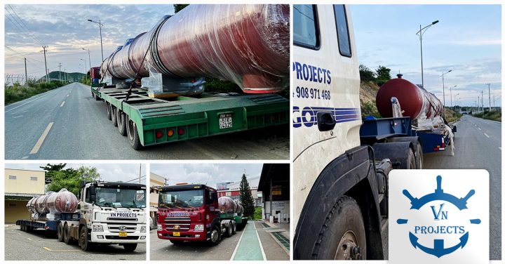 VN Projects Handling Boilers & Pressure Heaters to Van Phong 1 BOT Thermal Power Plant