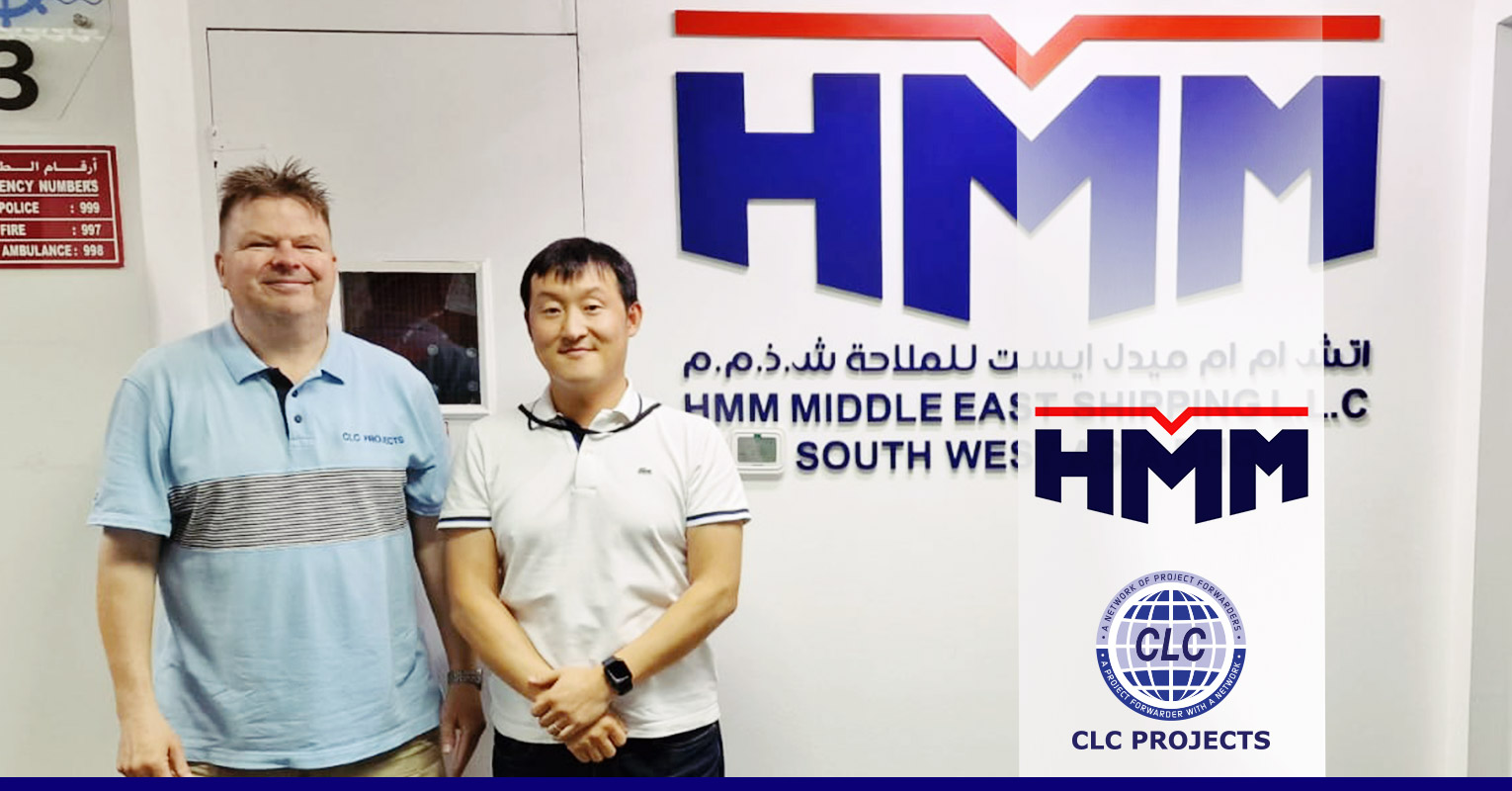 CLC Projects meeting with Mr. Sangmin Lee of HMM with Breakbulk Service between Far East & Middle East