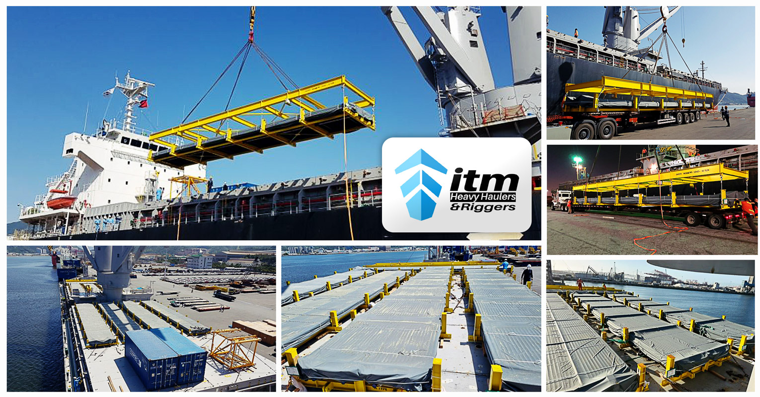 ITM Projects Transported a Set of 11 Parts for HRSG & Power Plant Equipment