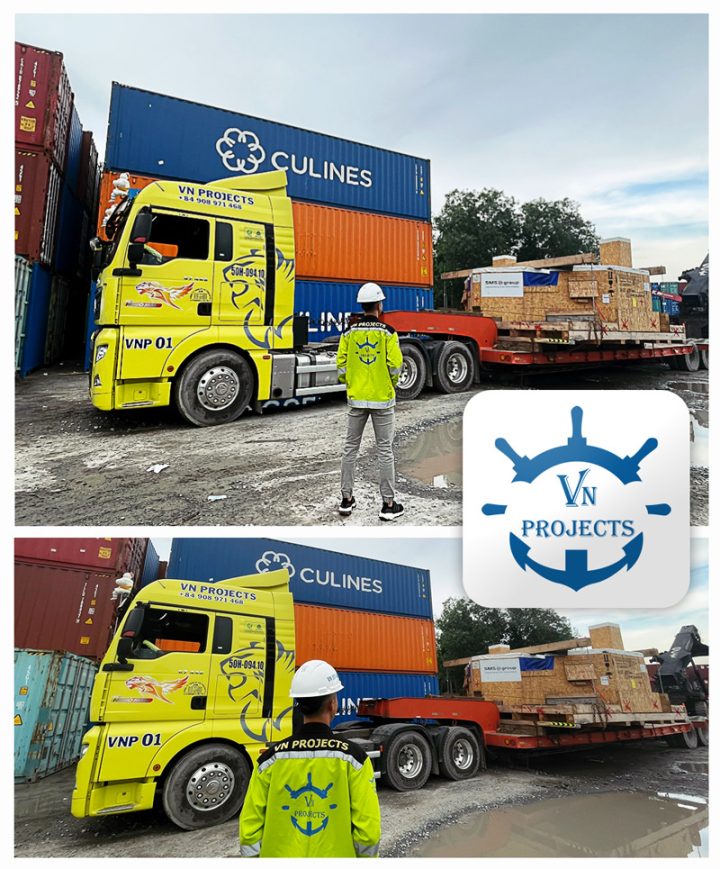 VN Projects Handled 5m Diameter Cargo for the Steel Industry