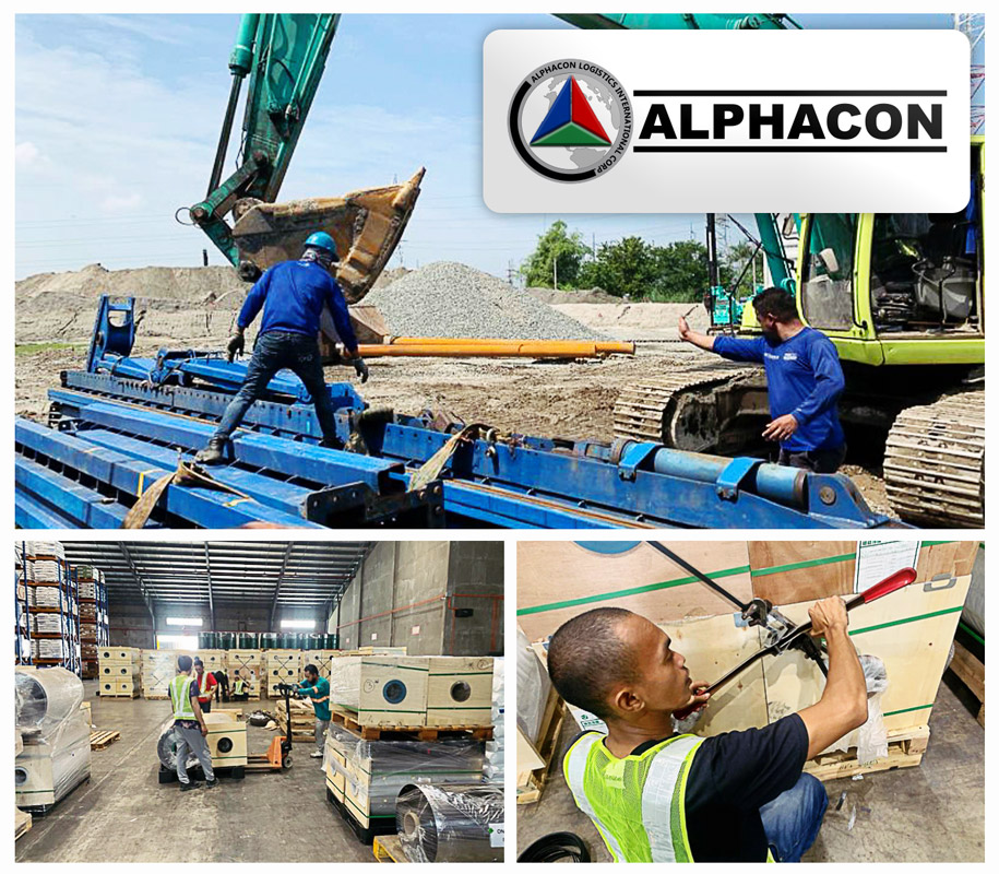 Alphacon’s is Packing, Crating & Moving Steel Pipes & Heavy Machinery