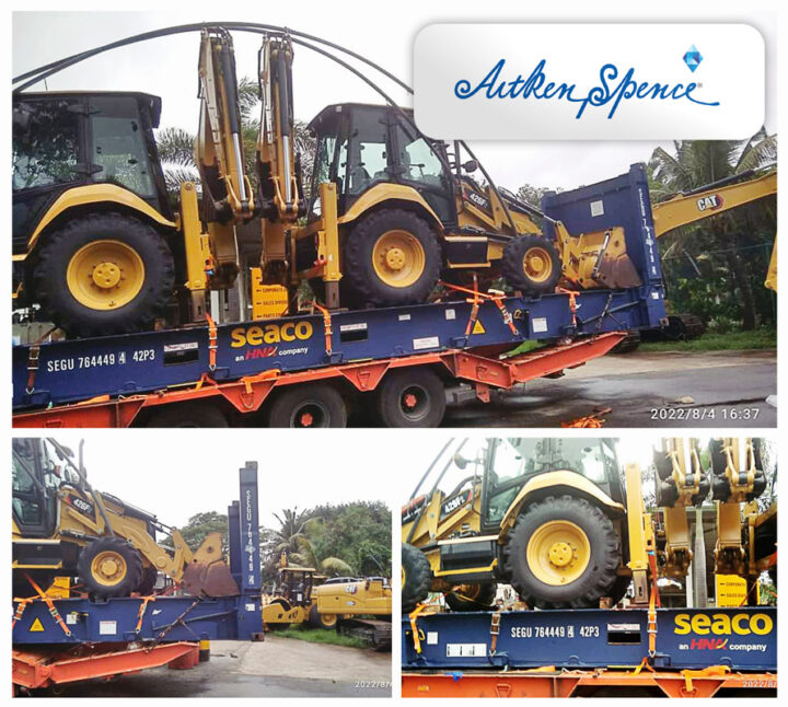 Clark Spence Moving Equipment by Flat Rack