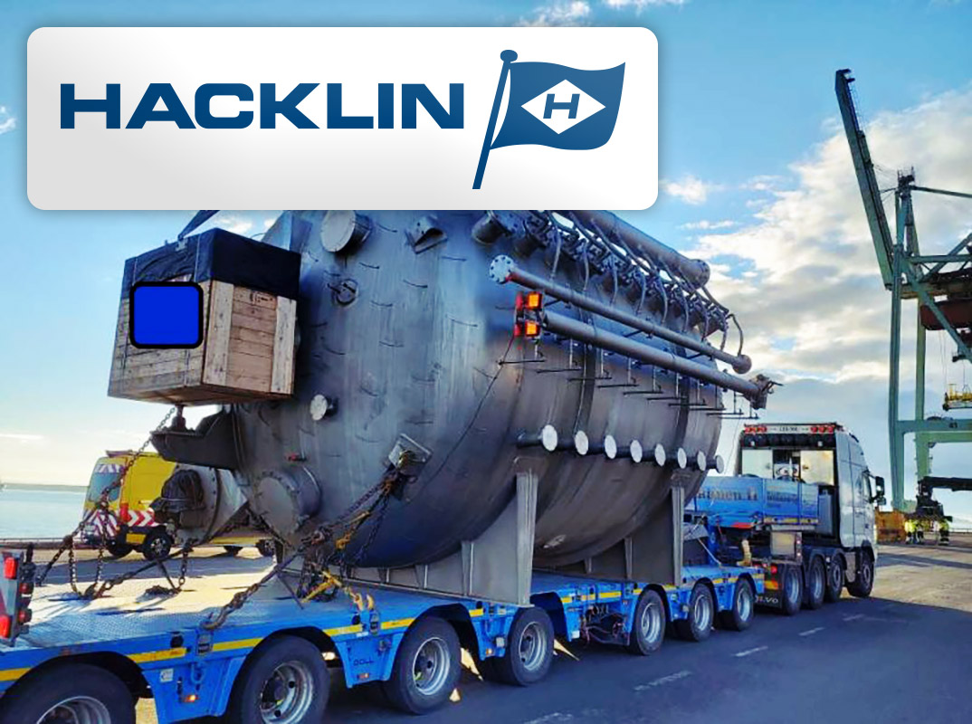 Hacklin Logistics Transportation From Eastern Finland via Port of Kotka Destination China