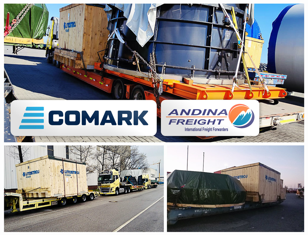Comark and Andina Freight Cooperated on Delivery of Hydropower Equipment from Slovenia to Final Destination