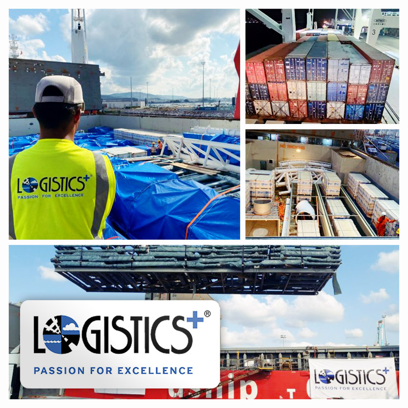 Logistics Plus Inc Safely Shipped ~13,100 Freight Tons (including Steel Structures, SOCs, Skids, etc) to a Cruise Port Construction Project in Nassau, Bahamas