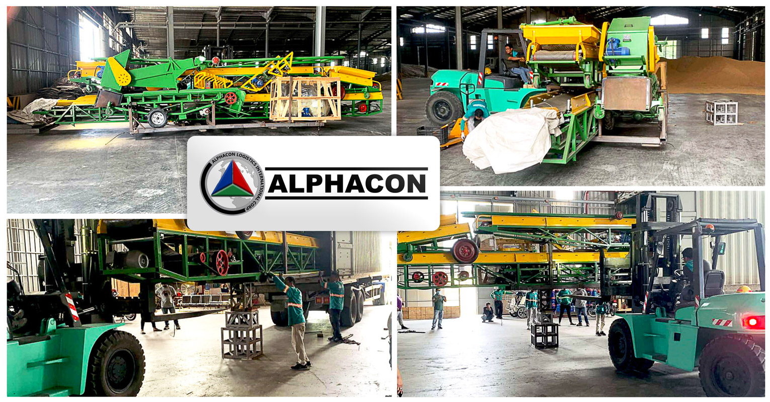 Alphacon Logistics Successfully Handled a Feeds Conveyor