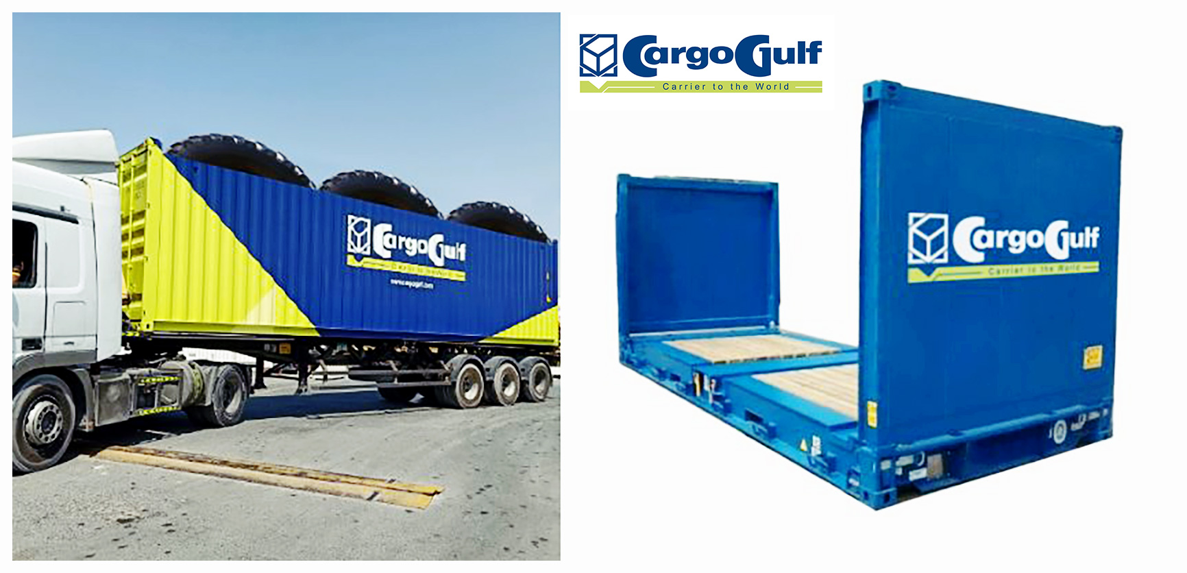 CargoGulf has Entered the Out of Gauge Cargo Market with a Fleet of Special Equipment – Flat Racks & Open Top Containers