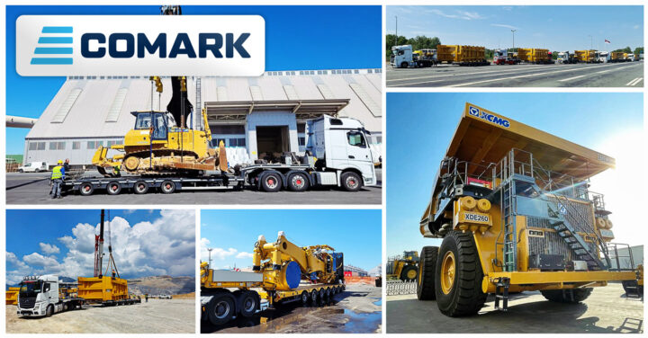 Comark Has a New Office in Belgrade, Serbia Where They Recently Delivered New Disassembled Mining Dump Trucks