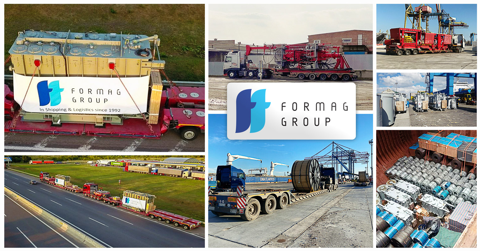 Formag has Participated in Several Multi-stage Shipping & Delivery Projects for the Energy Sector