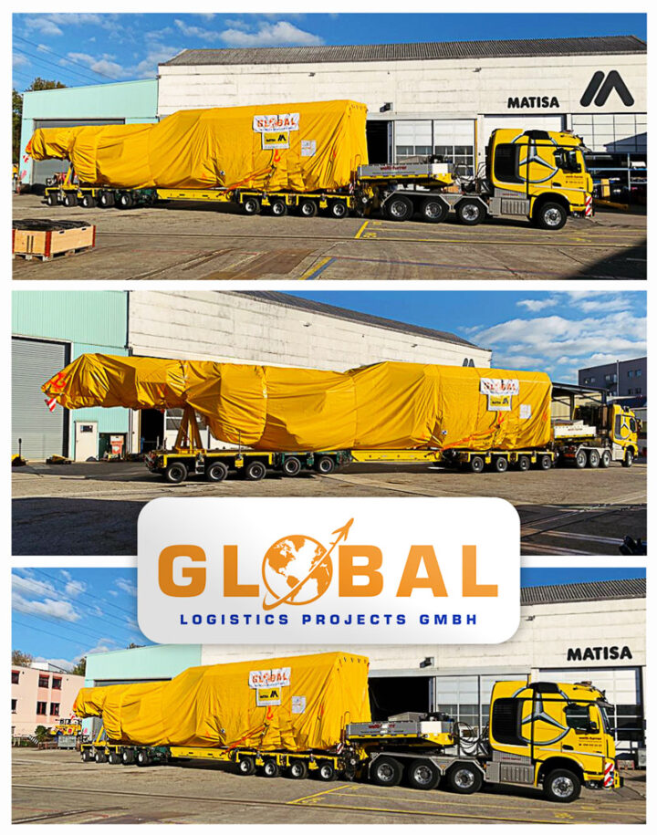 Global Logistics Projects Loaded a Wagon for Rio de Janeiro with Two to Follow