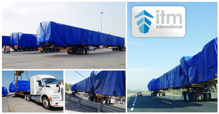 ITM Projects Transported Girder Cranes from Altamira Port to Pesqueria, Mexico