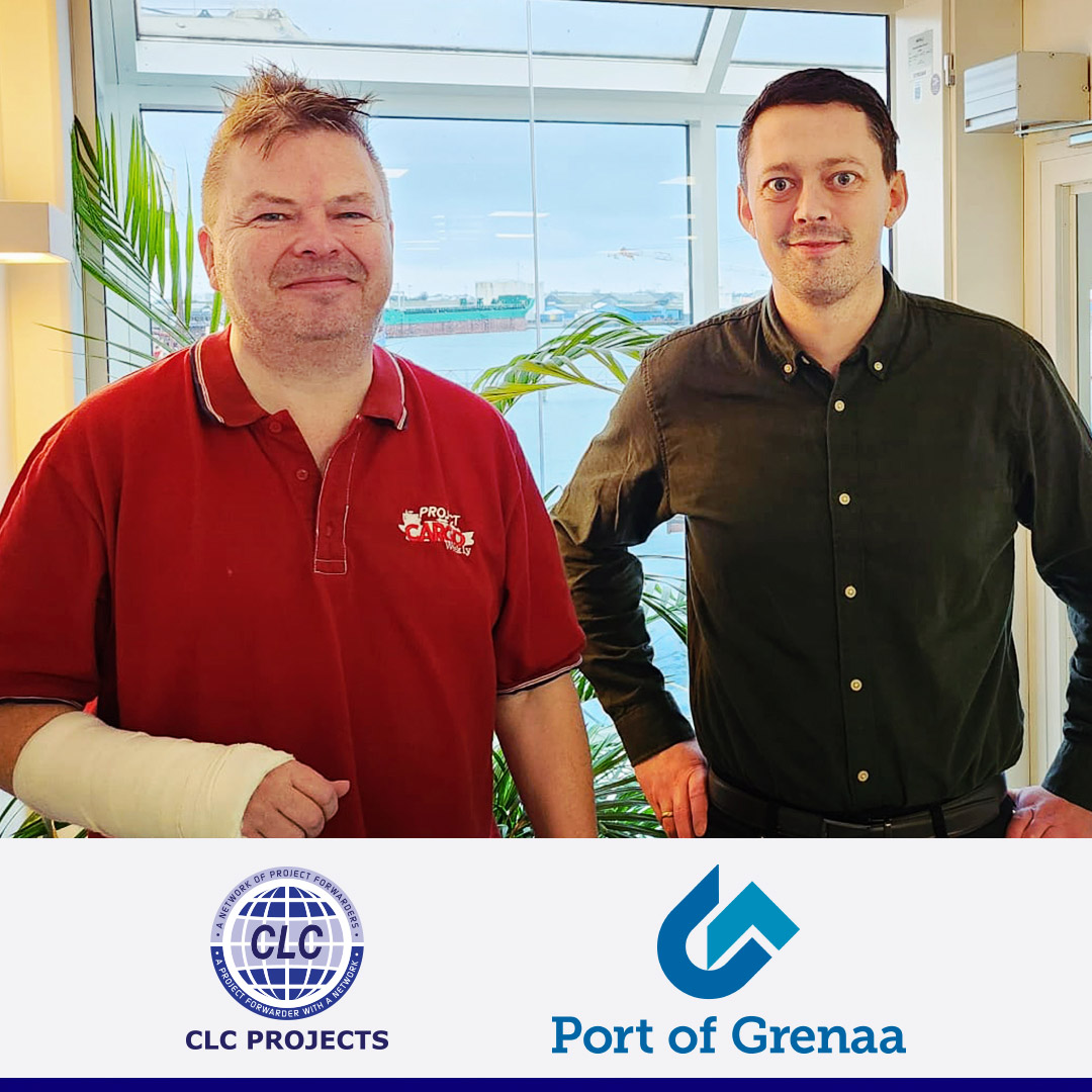 CLC Projects Chairman met with Mr. Theis Gisselbaek, CCO of Port of Grenaa