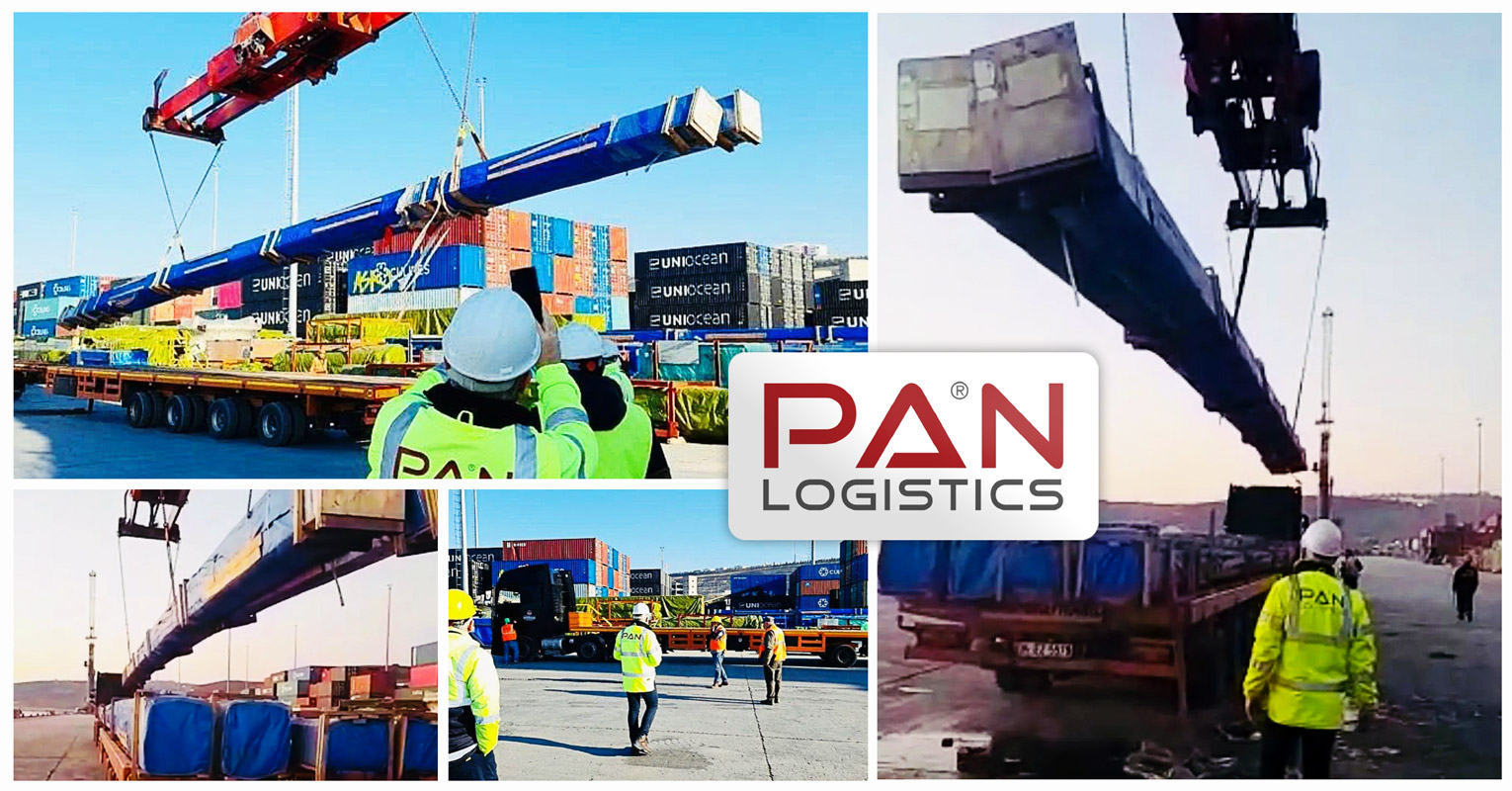 Pan Logistics Handled High Speed Train Profiles from China to Derince Port Including Inland Freight to Sakarya