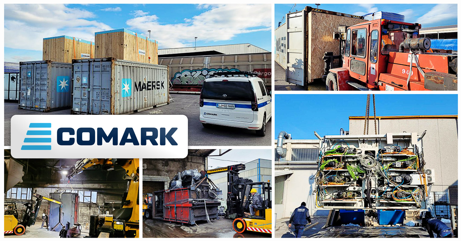 Comark Performed Several RAL (relocation and assembly) Projects Around the World