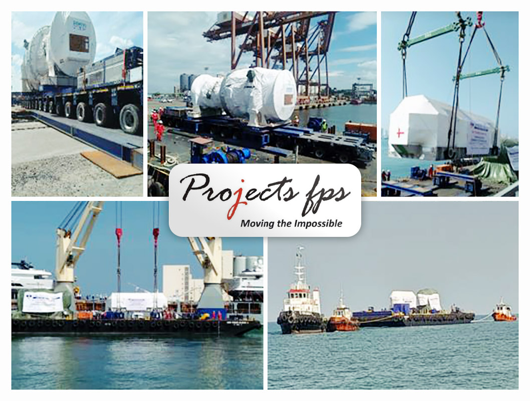 Projects FPS Handled a 318mt Gas Turbine & 317mt Gas Turbine Generator for a 350MW LNG Fired Combined Cycle Power Plant in Sri Lanka