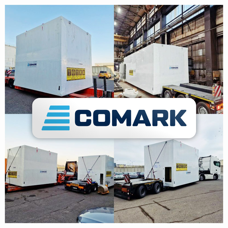 Comark Project Logistics Shows an Example of Recent Heat Shrink Wrap Packing