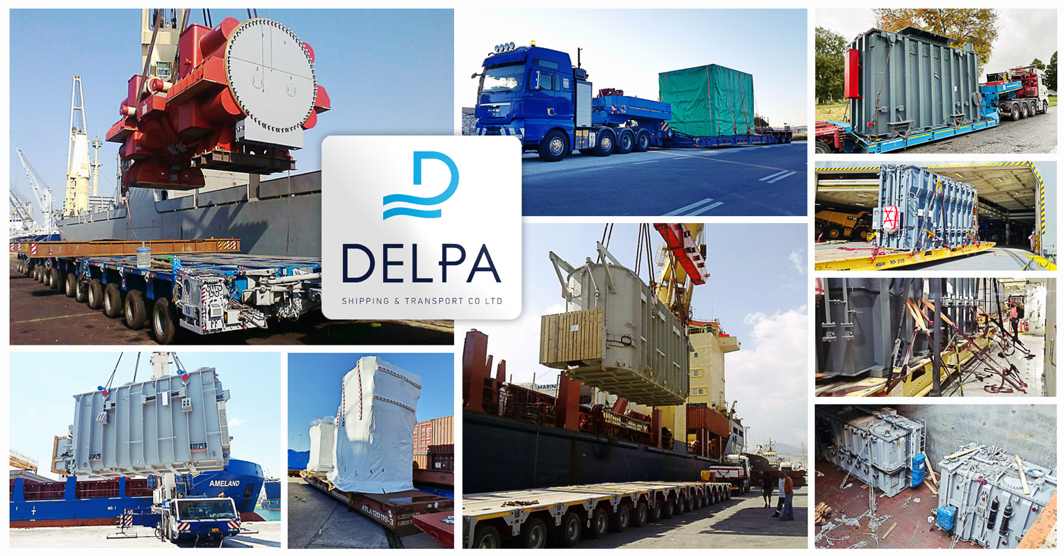 Delpa Shipping Handling Trafos & Gensets by Breakbulk & RORO