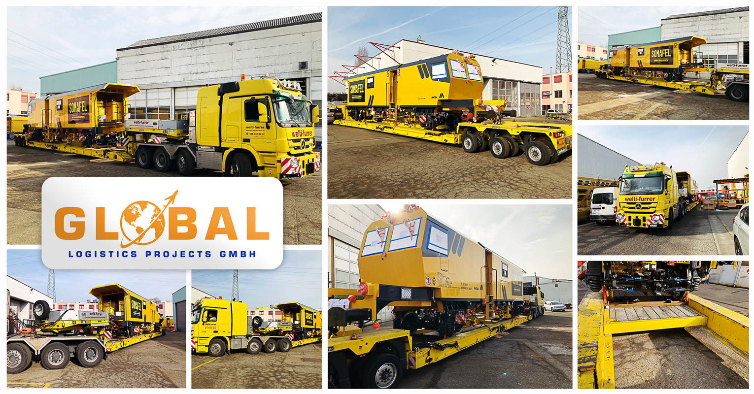 Global Logistics Projects Handled a 16m Long Rail Wagon Destined for Guarda, Portugal