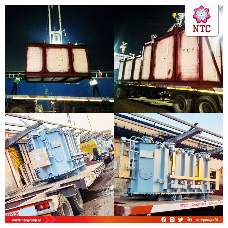 NTC Logistics Executed 3500 CBM of Breakbulk Cargo from China to Chennai Port & Inland