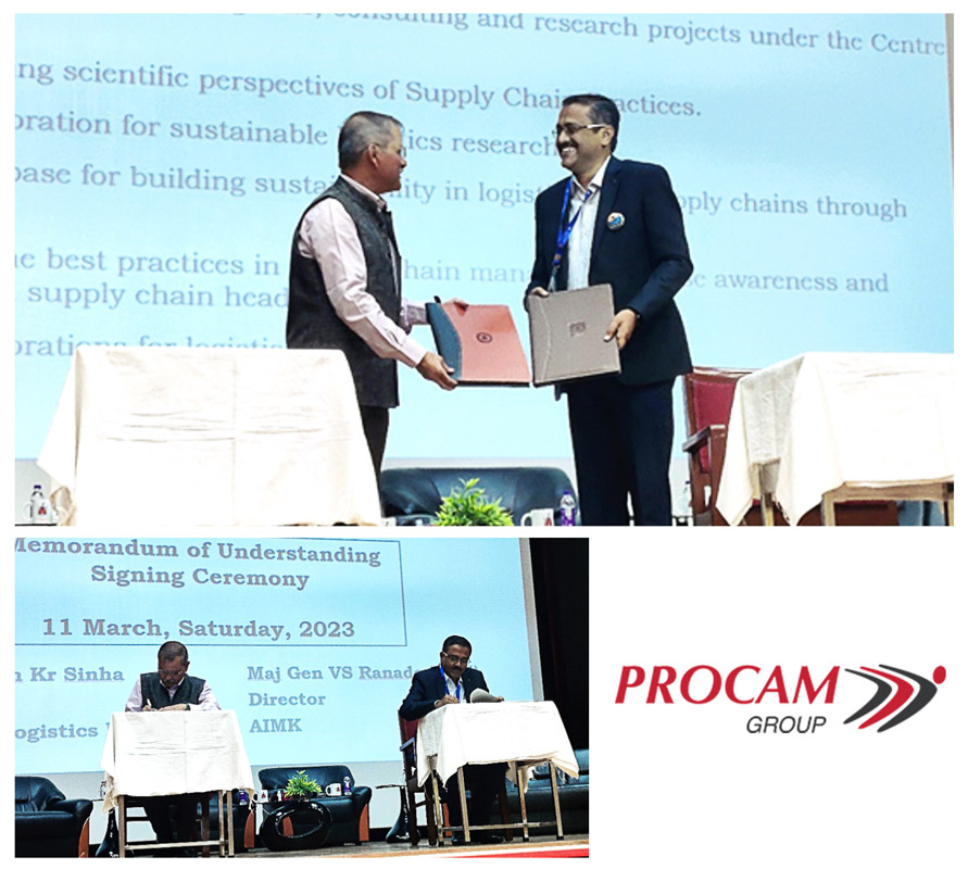 Army Institute of Management, Kolkata Joins Hands with Procam Group to Set-up a Centre of Excellence