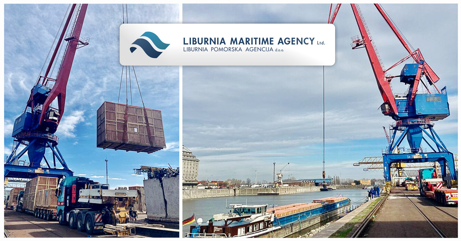 Liburnia Group Arranged the Unloading & Delivery to Site in Budapest for Several Oversized Boxes