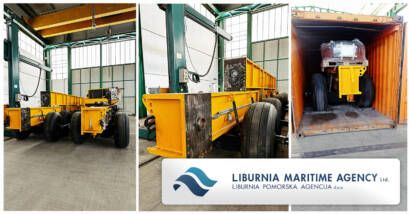 The Liburnia team worked tirelessly to ensure safe and efficient loading and unloading.