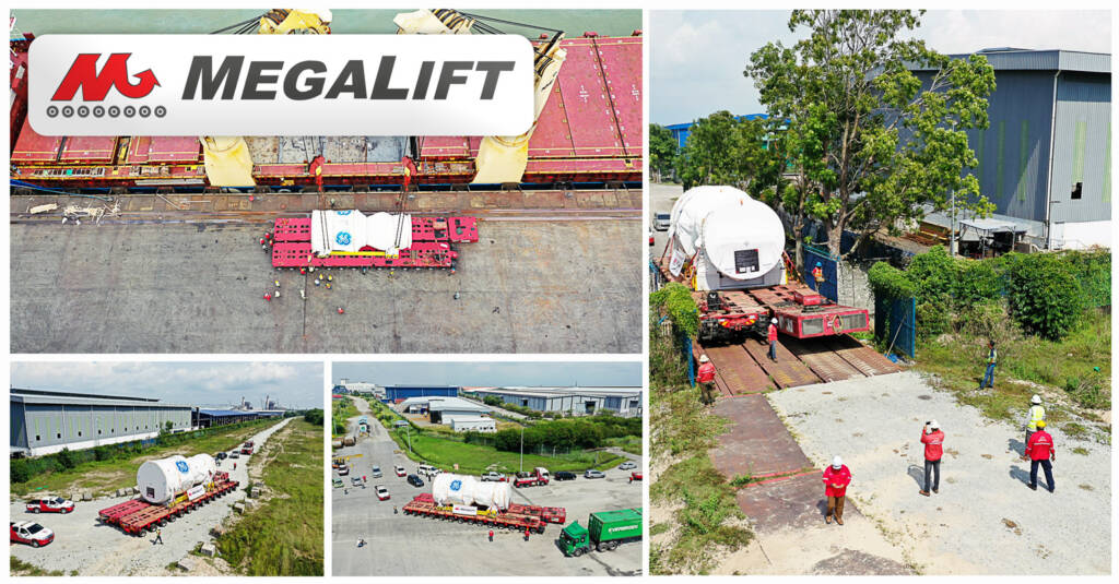 Megalift Delivers X Mt Ge Gas Turbines For Mw Power Plant