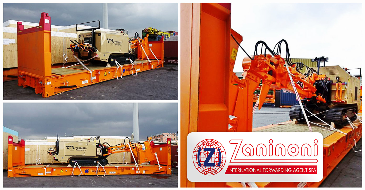 Zaninoni Shipped a Trencher to Houston