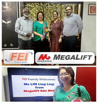 Megalift Malaysia Visiting FEI Cargo Offices in Mumbai