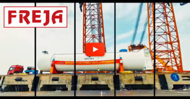 Freja Shipped 2 LNG Tanks from Zhangjiagang to Bremerhaven – Hamburg